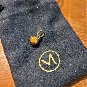 Birthstone Sphere Charm / Opal